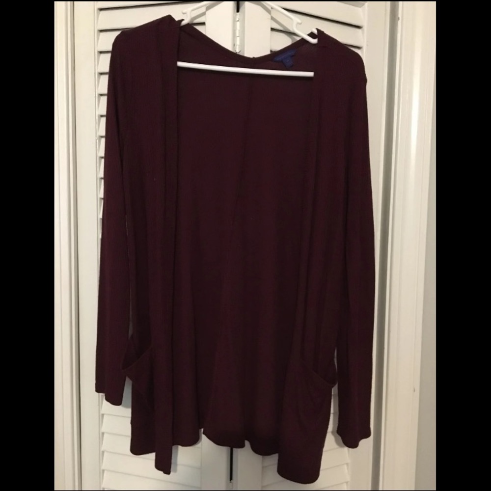 Maroon Cardigan from Aeropostale